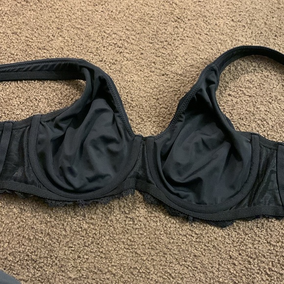 Curve Muse Women's Underwired Lace Bra Size36DD - Picture 4 of 9